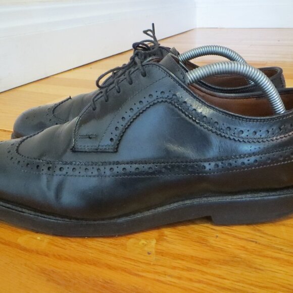 Vintage Allen Edmonds Oxford Dress Shoes Size 9 - Picture 4 of 15